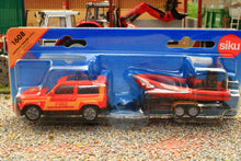 Load image into Gallery viewer, 1608 Siku 1:87 Emergency Land Rover Defender with Life Boat