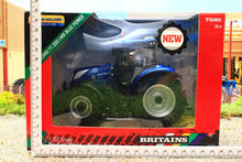 Load image into Gallery viewer, 43341 Britains New Holland T7.300 Blue Power 4Wd Tractor New! Tractors And Machinery (1:32 Scale)