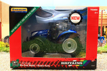 Load image into Gallery viewer, 43341 Britains New Holland T7.300 Blue Power 4Wd Tractor New! Tractors And Machinery (1:32 Scale)