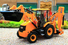 Load image into Gallery viewer, 43343 Britains 3CX Sitemaster Plus Backhoe Loader