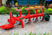 Load image into Gallery viewer, 43344 Britains Kverneland Variomat 2300 S 4 Furrow Reversible Plough