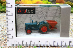 ATT387347 Artitec 1:87 Scale Fordson tractor with fertiliser spreader
