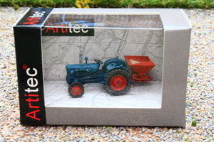 ATT387347 Artitec 1:87 Scale Fordson tractor with fertiliser spreader