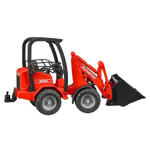 B02190 Bruder Schaffer Compact Loader Tractors And Machinery (1:16 Scale)