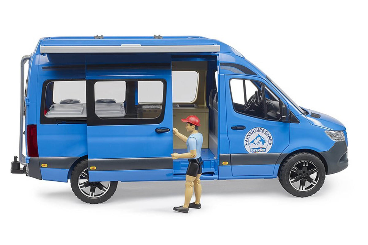 Bruder MB Sprinter Camper avec chauffeur Bruder MB Sprinter Camper avec chauffeur