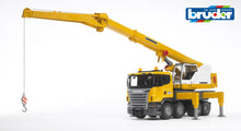 Load image into Gallery viewer, B03570 BRUDER SCANIA R-SERIES TRUCK WITH CRANE