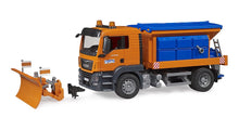 Load image into Gallery viewer, B03785 Bruder MAN TGS winter service with clearing blade