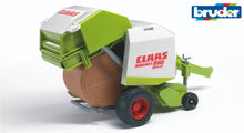 Load image into Gallery viewer, B02121 Bruder Claas Rollant 250 Roto Cut Round Baler + 1 Round Bales