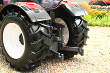 Load image into Gallery viewer, BUR44084 Burago 132 Scale Valtra N174 4WD Tractor with front mounted blade