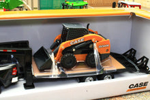 Load image into Gallery viewer, ERT47155 Ertl 1:32 Scale Dodge RAM 1500 Pickup Truck with Gooseneck trailer and Case SV340B Skid Steer Loader