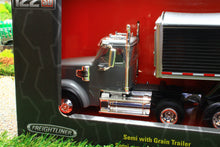 Load image into Gallery viewer, ERT47361 Ertl 1:32 Scale Freightliner 122SD Truck with Grain Trailer