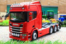 Load image into Gallery viewer, MM2307-03 Marge Models Scania R500 Series Truck with Meiller Hooklift in Red