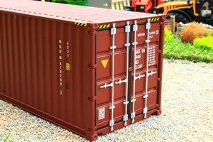 MM2324-02 Marge Models 1:32 Scale 40ft Sea Container in Brown
