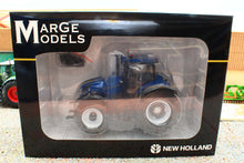 Load image into Gallery viewer, MM2408 Marge Models New Holland T7-340 HD Tractor in Blue
