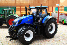 Load image into Gallery viewer, MM2408 Marge Models New Holland T7-340 HD Tractor in Blue