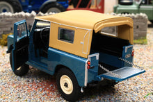 Load image into Gallery viewer, MM2420-01 MARGE MODELS 1:32 Scale Land Rover Series III 88 Soft top in Marine Blue
