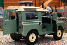 Load image into Gallery viewer, MM2421-02 MARGE MODELS 1:32 Scale Land Rover Series III 88 Safari Roof in Atlantic Green