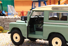 Load image into Gallery viewer, MM2421-02 MARGE MODELS 1:32 Scale Land Rover Series III 88 Safari Roof in Atlantic Green