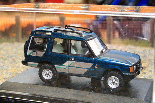 OXF76DS1003 Oxford Diecast 1:76 Scale Land Rover Discovery 1 in Marseilles Blue