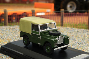 OXF76LAN188009 Oxford Diecast 1:76 Scale Land Rover 88 Canvas in Bronze Green