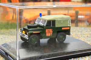 OXF76LRL009 Oxford Diecast 1:76 Scale Land Rover Lightweight Royal Navy