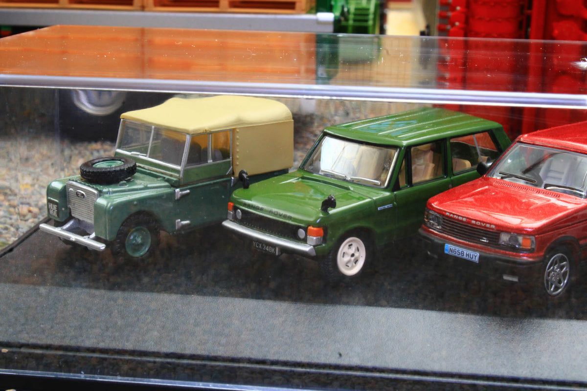 OXF76SET49 Oxford Diecast 1:76 Scale 5 Piece Land Rover Classic