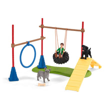 Load image into Gallery viewer, SL42536 Schleich Farm World Puppy Agility Set