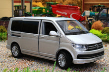 Load image into Gallery viewer, Tayumo 1:32 Scale VW Transporter Multivan T6 in Silver