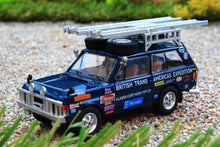 Load image into Gallery viewer, TSMMGT00542L MiniGT 1:64 Scale Range Rover 1971 British Trans Americas Expedition VXC868K