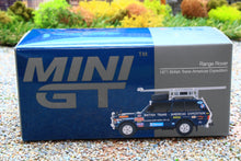 Load image into Gallery viewer, TSMMGT00542L MiniGT 1:64 Scale Range Rover 1971 British Trans Americas Expedition VXC868KTSMMGT00542L MiniGT 1:64 Scale Range Rover 1971 British Trans Americas Expedition VXC868K