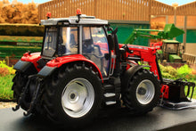 Load image into Gallery viewer, UH6603 Universal Hobbies 1:32 Scale Massey Ferguson 5S.135 4wd Tractor with Front Loader and grab