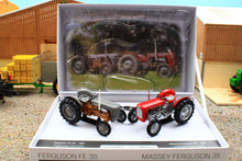 Load image into Gallery viewer, UH7125 Universal Hobbies Ferguson FE35 & Massey Ferguson 35 Gift Set