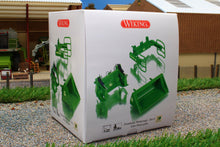 Load image into Gallery viewer, W7381 WIKING LOADER ATTACHMENT SET A IN JOHN DEERE GREEN