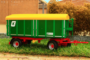 W7827 Wiking Two Axle Three Way Kroger Agroliner Tipper Trailer Hkd302 Tractors And Machinery (1:32