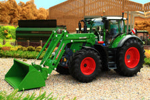 Load image into Gallery viewer, W7869 WIKING 1:32 Scale Fendt 724 Vario 4WD Tractor with Cargo 6100 Front Loader and bucket