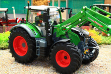 Load image into Gallery viewer, W7869 WIKING 1:32 Scale Fendt 724 Vario 4WD Tractor with Cargo 6100 Front Loader and bucket