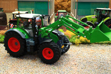 Load image into Gallery viewer, W7869 WIKING 1:32 Scale Fendt 724 Vario 4WD Tractor with Cargo 6100 Front Loader and bucket