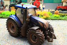 Load image into Gallery viewer, Weathered 43341 Britains New Holland T7.300 Blue Power 4WD Tractor