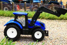 Load image into Gallery viewer, 1396 SIKU 187 SCALE NEW HOLLAND TRACTOR WITH FRONT LOADER