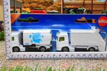 Load image into Gallery viewer, 1687 Siku 1:87 Scale Road Sweeper and Refuse Lorry set