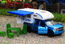 Load image into Gallery viewer, 1693 SIKU 187 SCALE FORD F150 4X4 PICK UP TRUCK WITH CAMPER POD