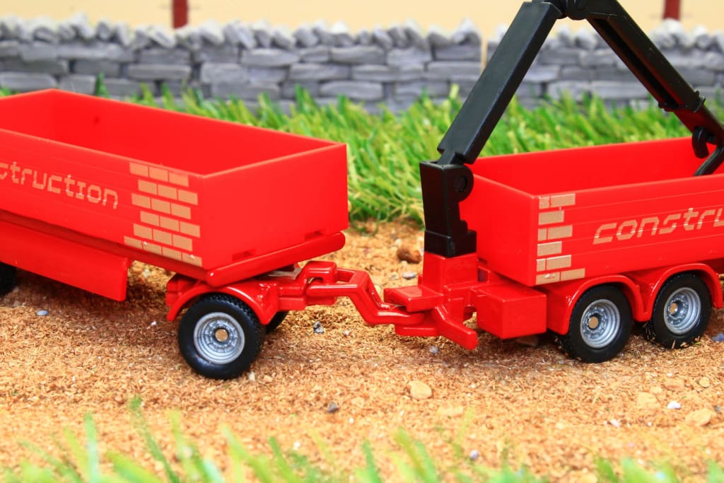 Crane Truck Siku Construction Toys SK1797】Siku Baustoff-LKW Mit