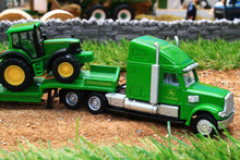 Load image into Gallery viewer, 1837 SIKU 187 SCALE JOHN DEERE LOW LOADER WITH 2 X JD TRACTORS