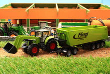 Load image into Gallery viewer, 1949 SIKU 150 SCALE CLAAS TRACTOR WITH FRONT LOADER AND FIEGAL ARTICULATED TIPPING TRAILER