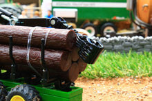 Load image into Gallery viewer, 1954 SIKU 150 SCALE JOHN DEERE TRACTOR WITH FORESTRY TRAILER