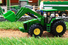 Load image into Gallery viewer, 1982 SIKU 150 SCALE JOHN DEERE TRACTOR WITH FRONT LOADER