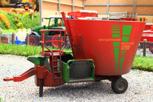 Load image into Gallery viewer, 2450(w) WEATHERED Siku Strautmann Verti-mix 1250 Fodder Mixing Wagon