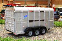 Load image into Gallery viewer, 2890 SIKU IFOR WILLIAMS LIVESTOCK TRAILER WITH 2 COWS