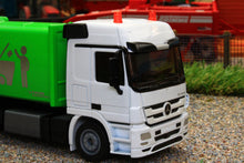 Load image into Gallery viewer, 2938 SIKU 150 SCALE MERCEDES ACTROS REFUSE TRUCK WITH WHEELIE BIN