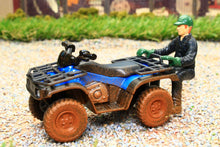 Load image into Gallery viewer, 3054 Siku 132 Scale Farm Quad Bike with Diver (Muddy)